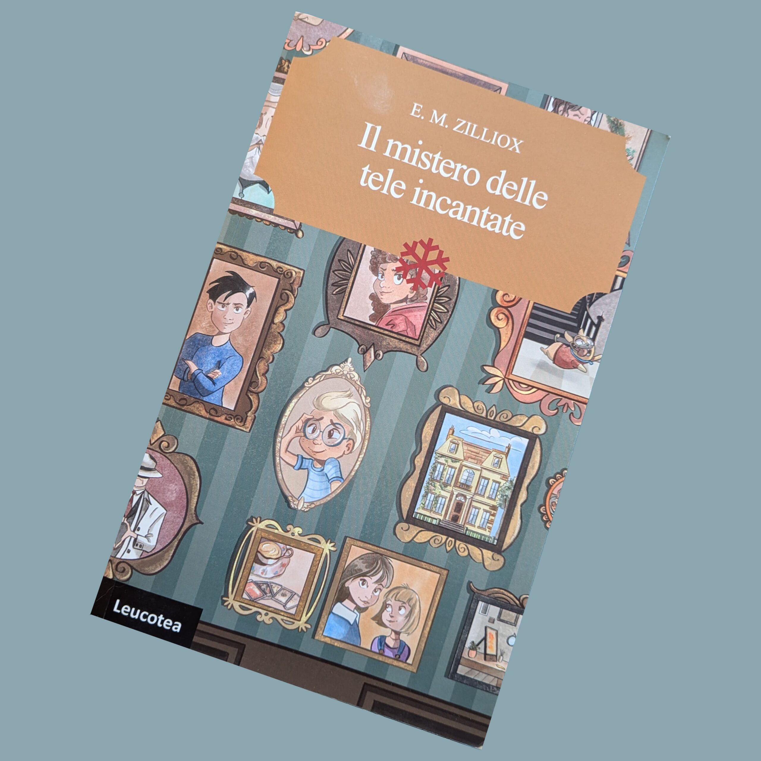 Cover libro il mistero delle tele incantate